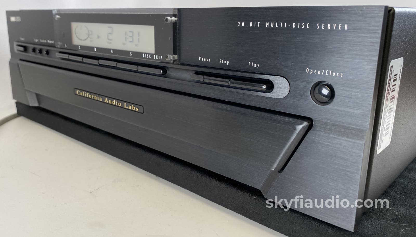 Cal (California Audio Labs) Cl-10 Cd Changer 20-Bit + Hdcd Capable Digital