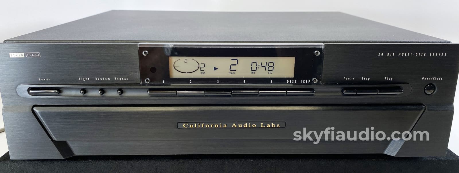 Cal (California Audio Labs) Cl-10 Cd Changer 20-Bit + Hdcd Capable Digital