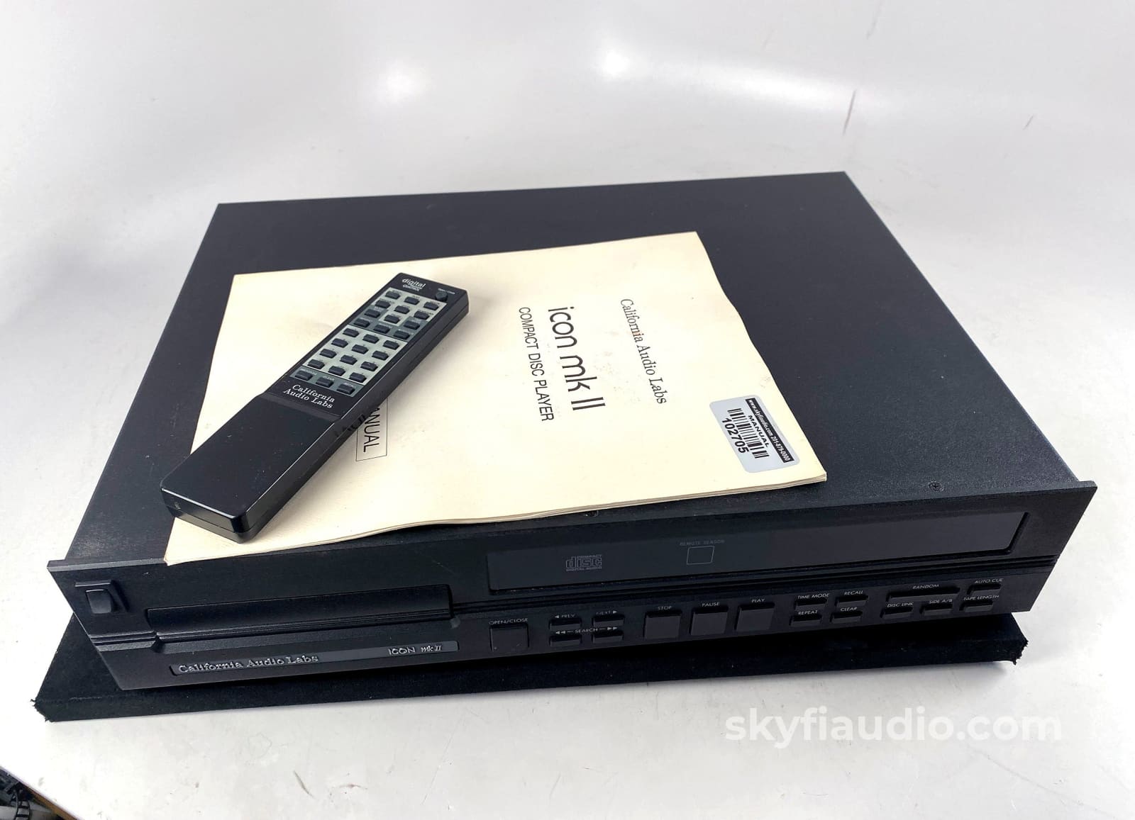 California Audio Labs Icon Mkii Cd Player Skyfi Best Seller Complete Set + Digital