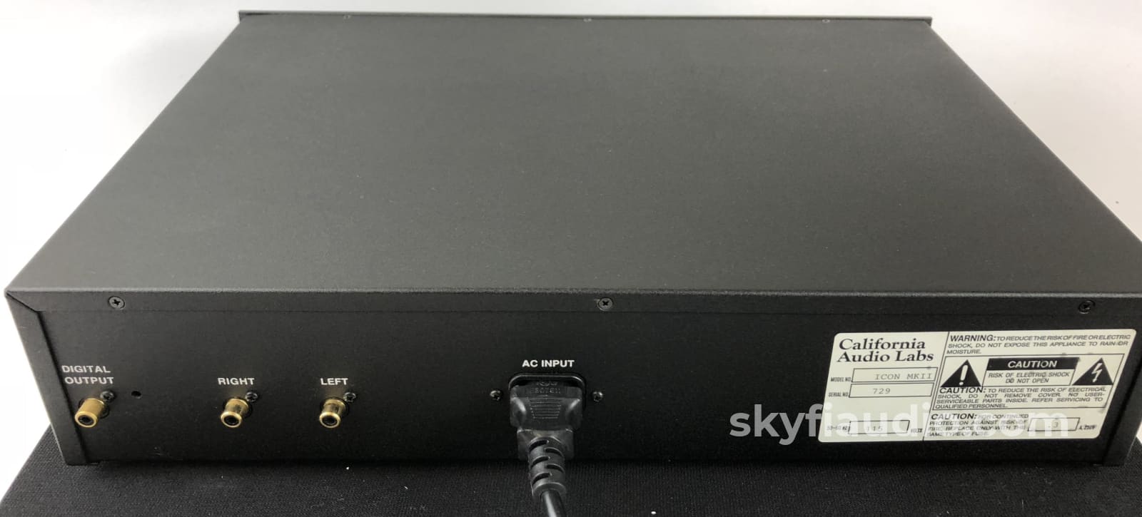 California Audio Labs Icon Mkii Cd Player - With Remote And Manual + Digital