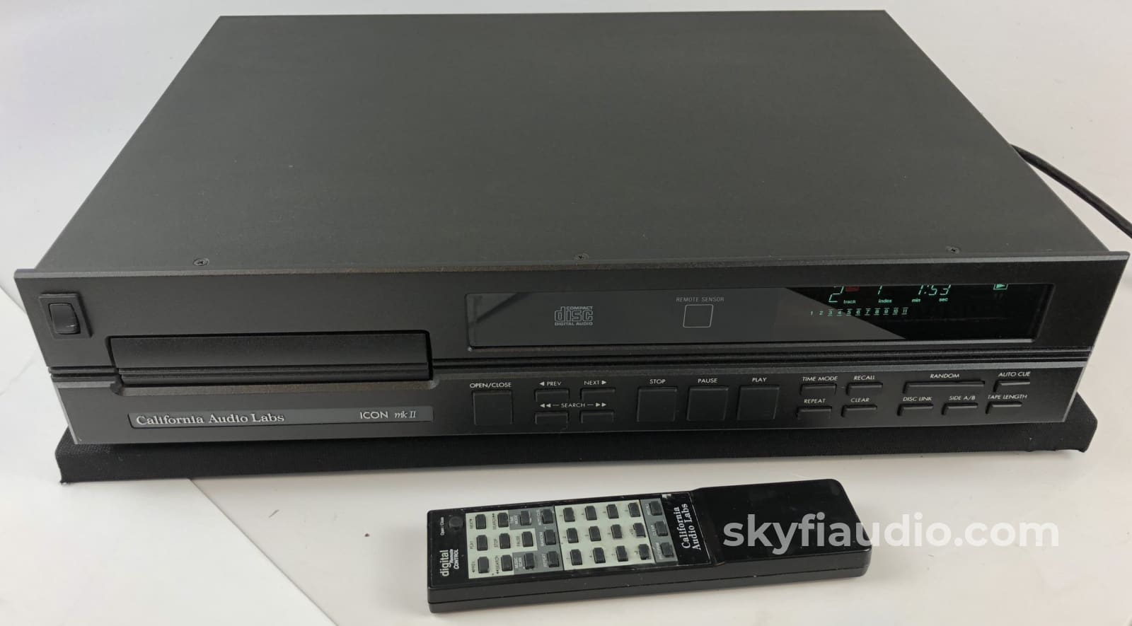 California Audio Labs Icon Mkii Cd Player - With Remote And Manual + Digital
