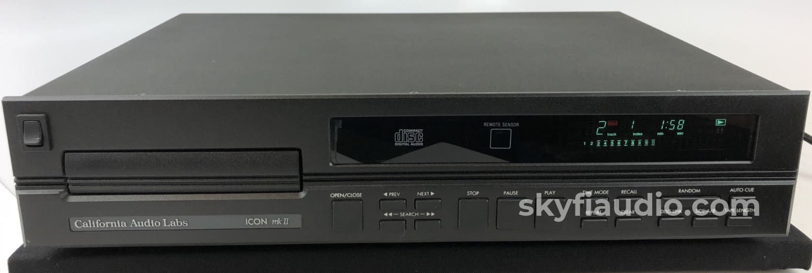 California Audio Labs Icon Mkii Cd Player - With Remote And Manual + Digital
