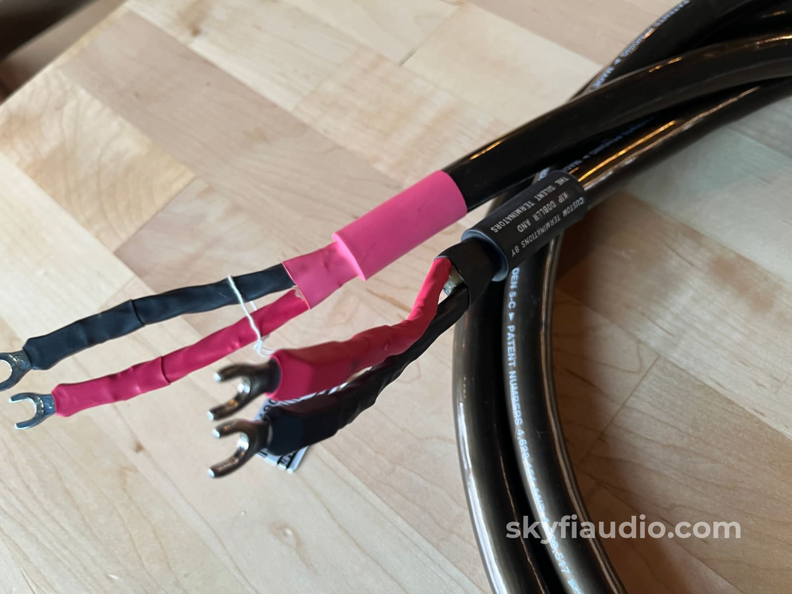 Cardas Golden Five C Speaker Cable Pair - 2m - Spade Terminations Cables