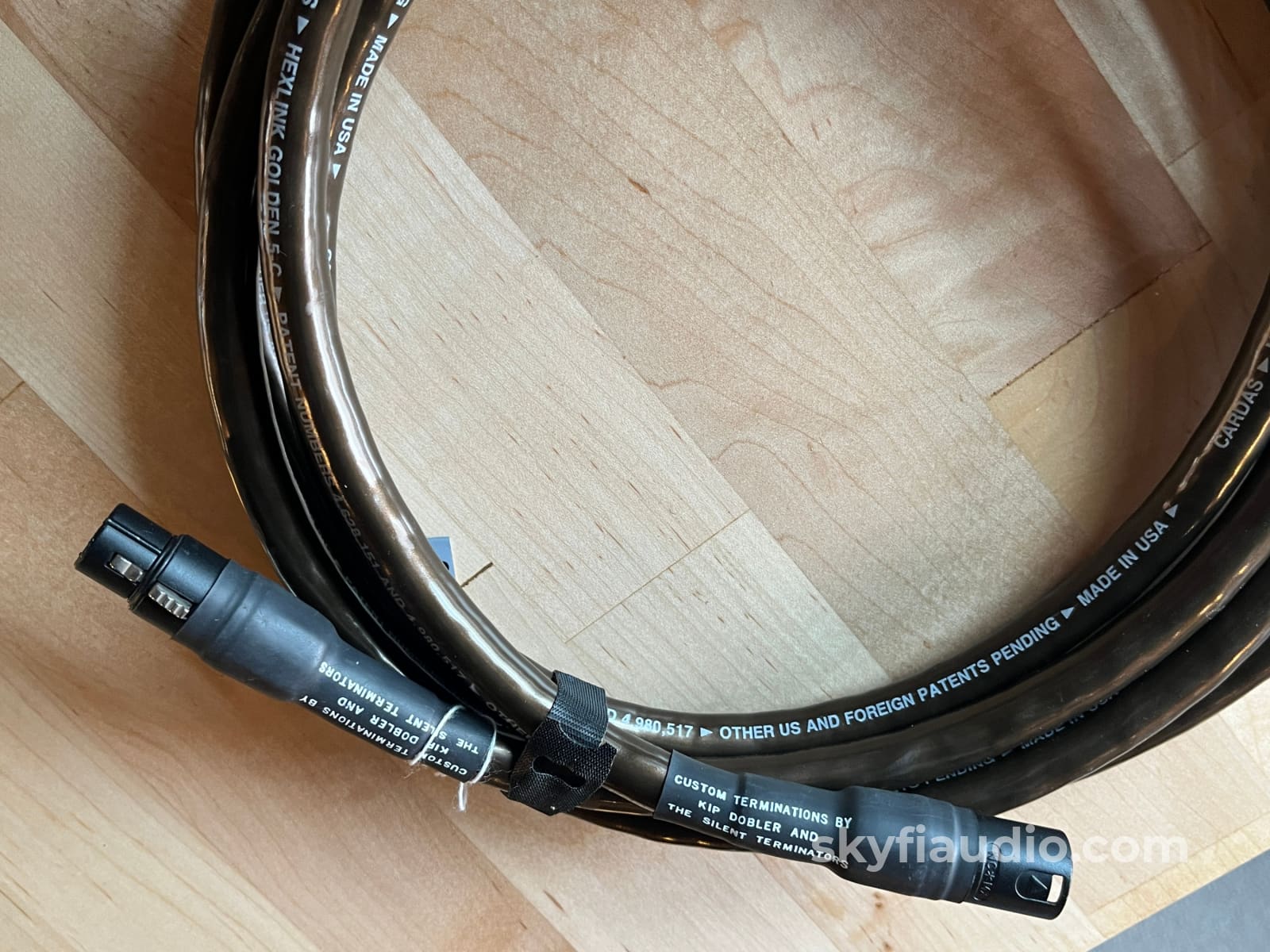 Cardas HexLink Golden Five-C XLR Cable Pair - 10ft Cables