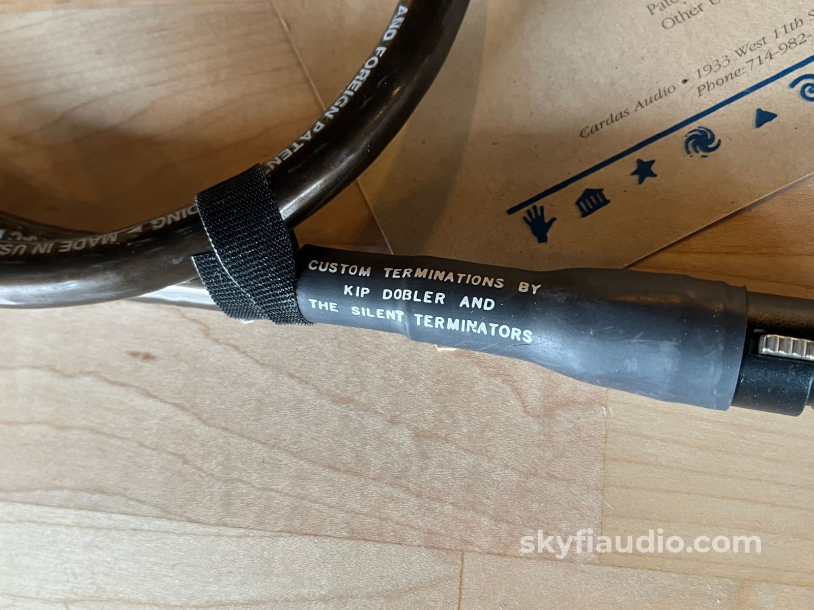 Cardas HexLink Golden Five-C XLR Cable Pair - 3ft