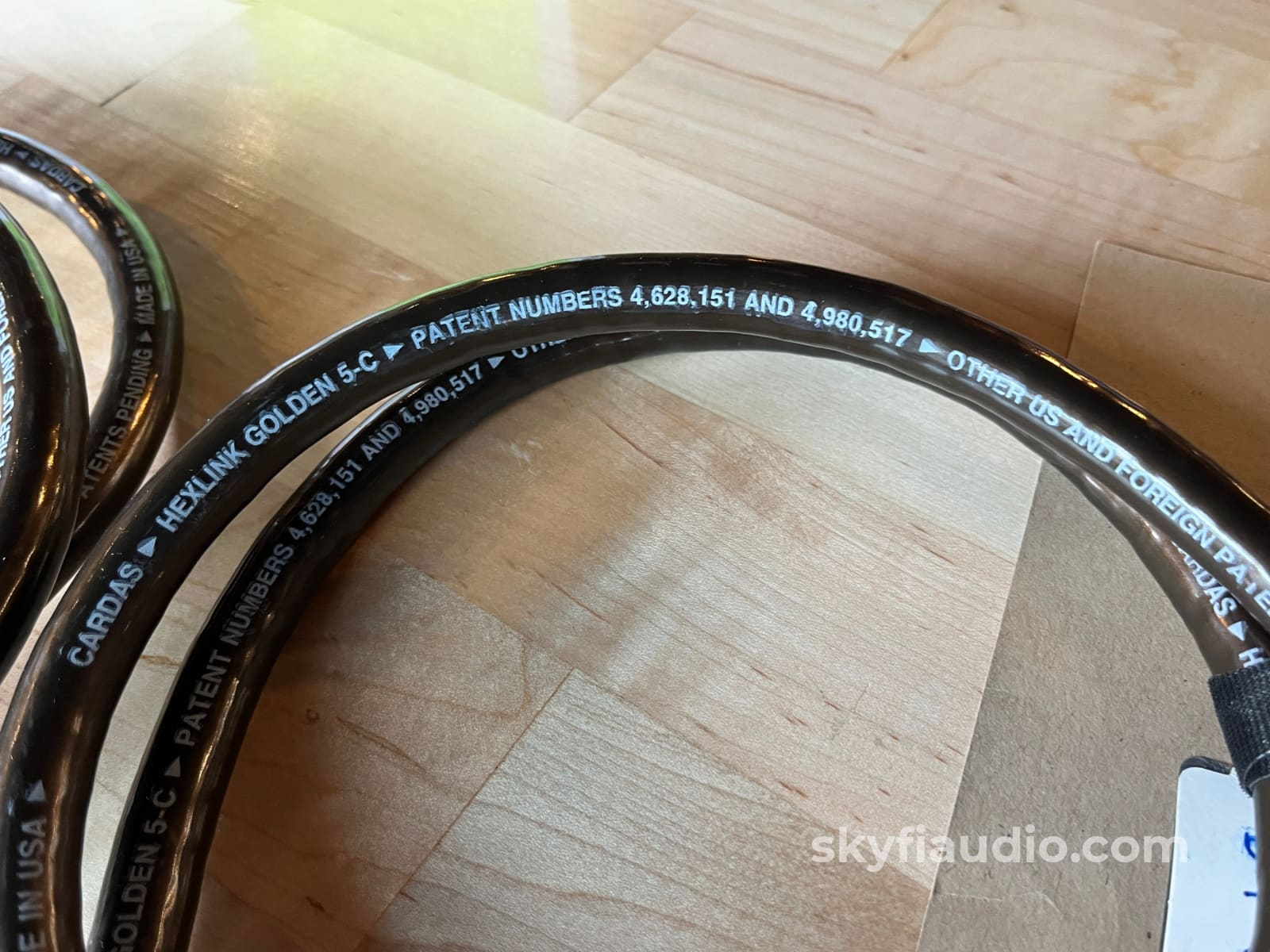 Cardas HexLink Golden Five-C XLR Cable Pair - 3ft