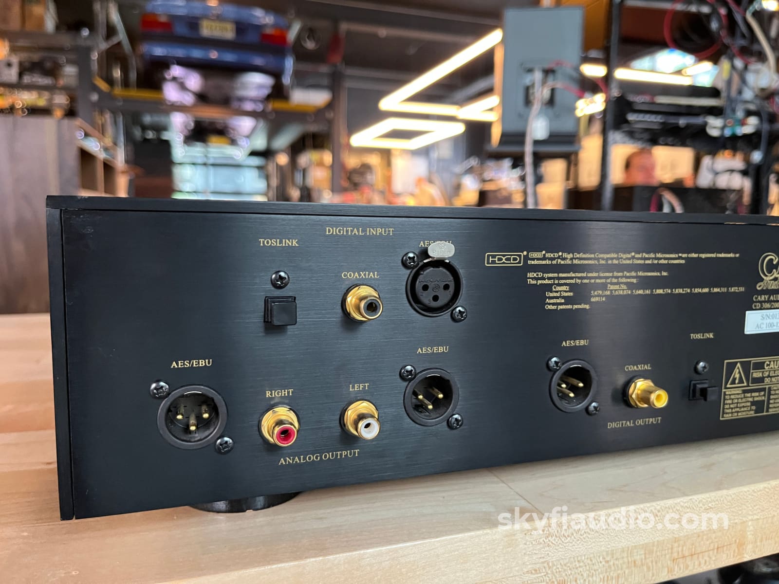 Cary Audio 306/200 HDCD Player - w/ Remote CD + Digital