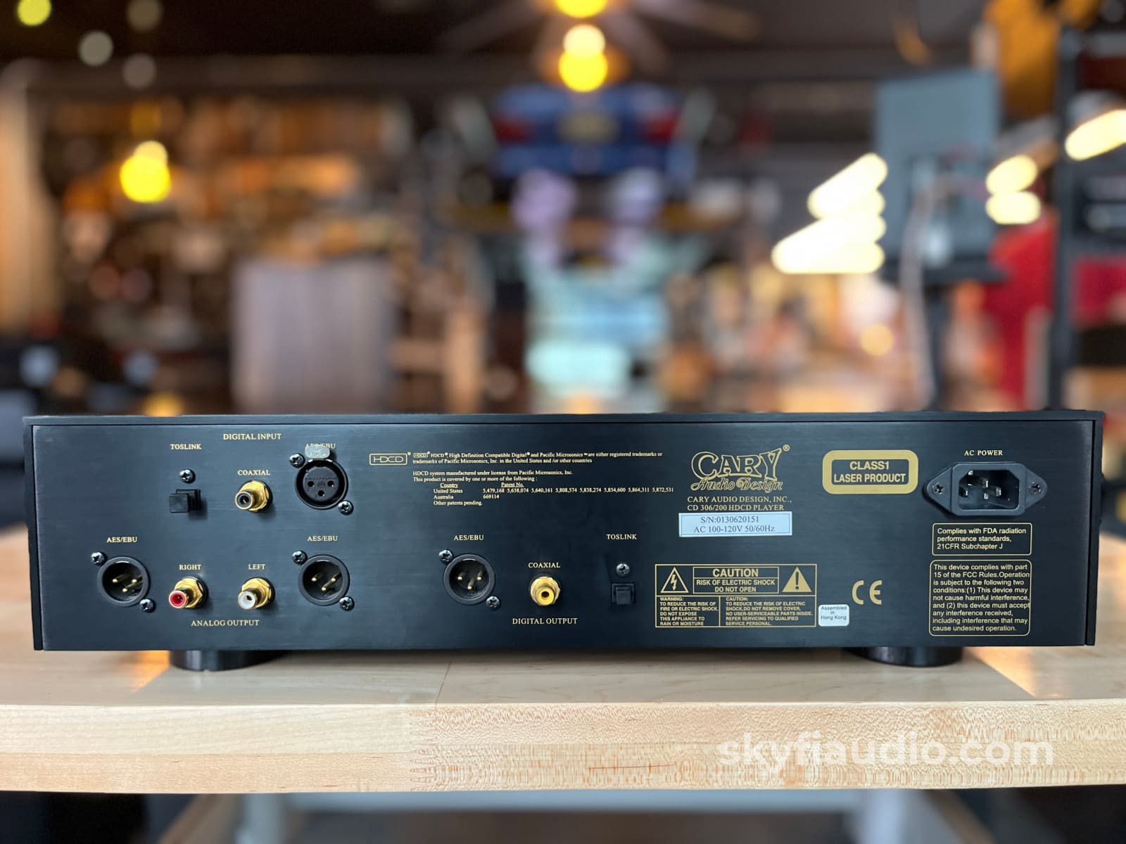 Cary Audio 306/200 HDCD Player - w/ Remote CD + Digital