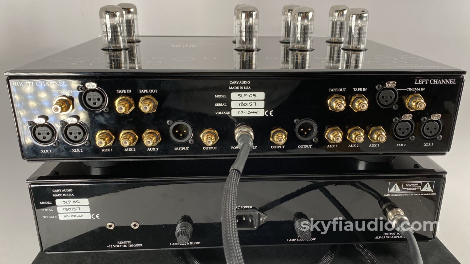 Cary Audio SLP-05 Tube Analog Preamp With Upgrades