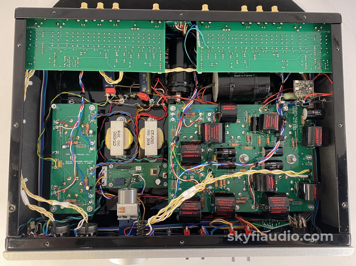 Cary Audio Slp-05 Tube Analog Preamp With Upgrades Preamplifier