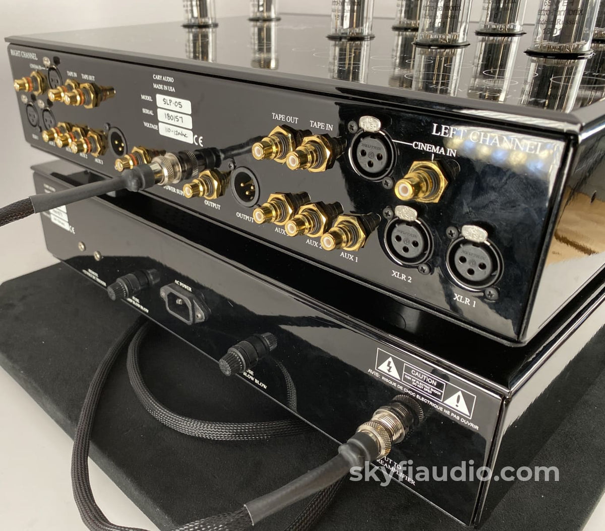 Cary Audio Slp-05 Tube Analog Preamp With Upgrades Preamplifier
