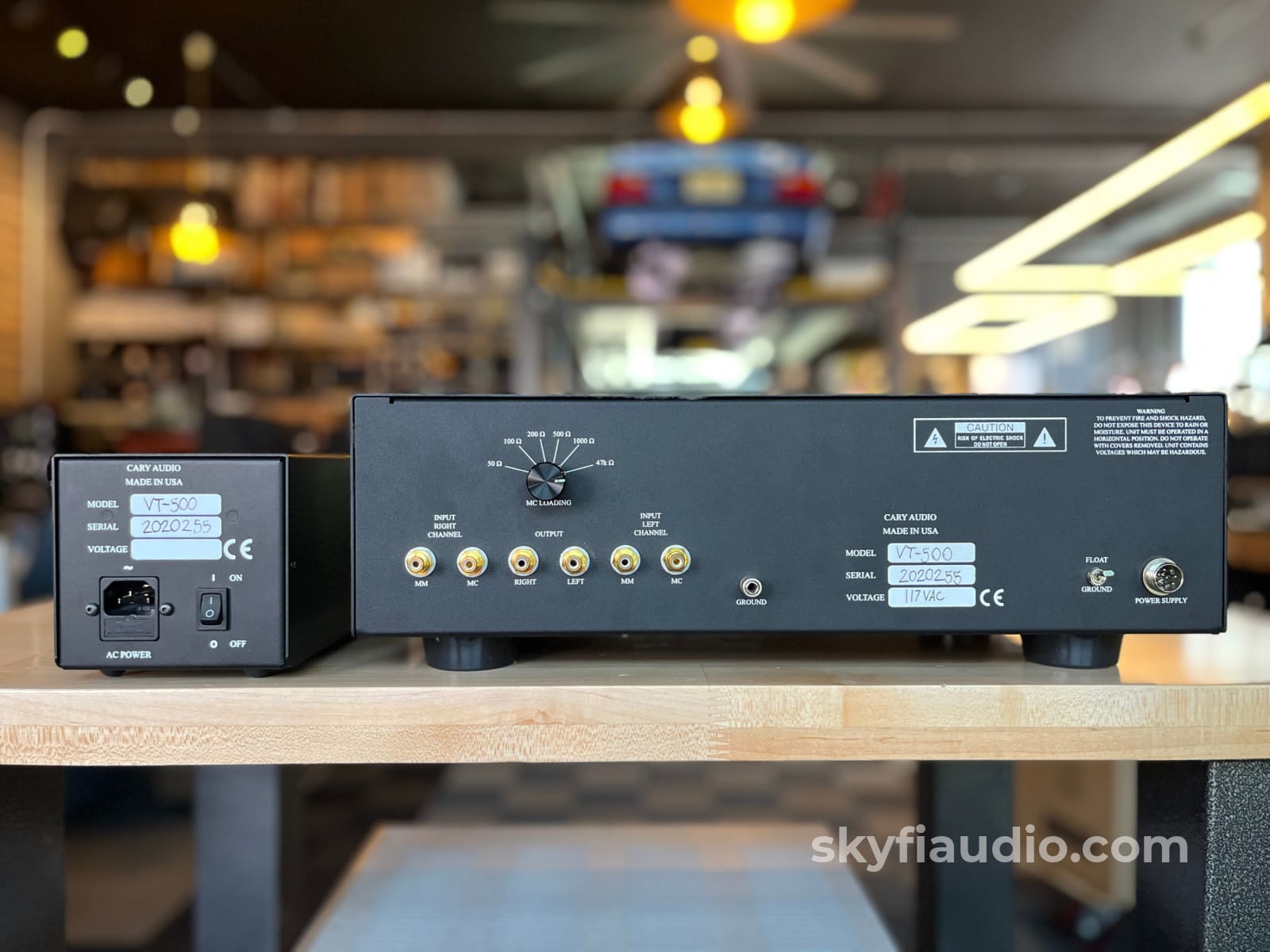 Cary VT-500 Tube Phono Preamplifier Preamplifier