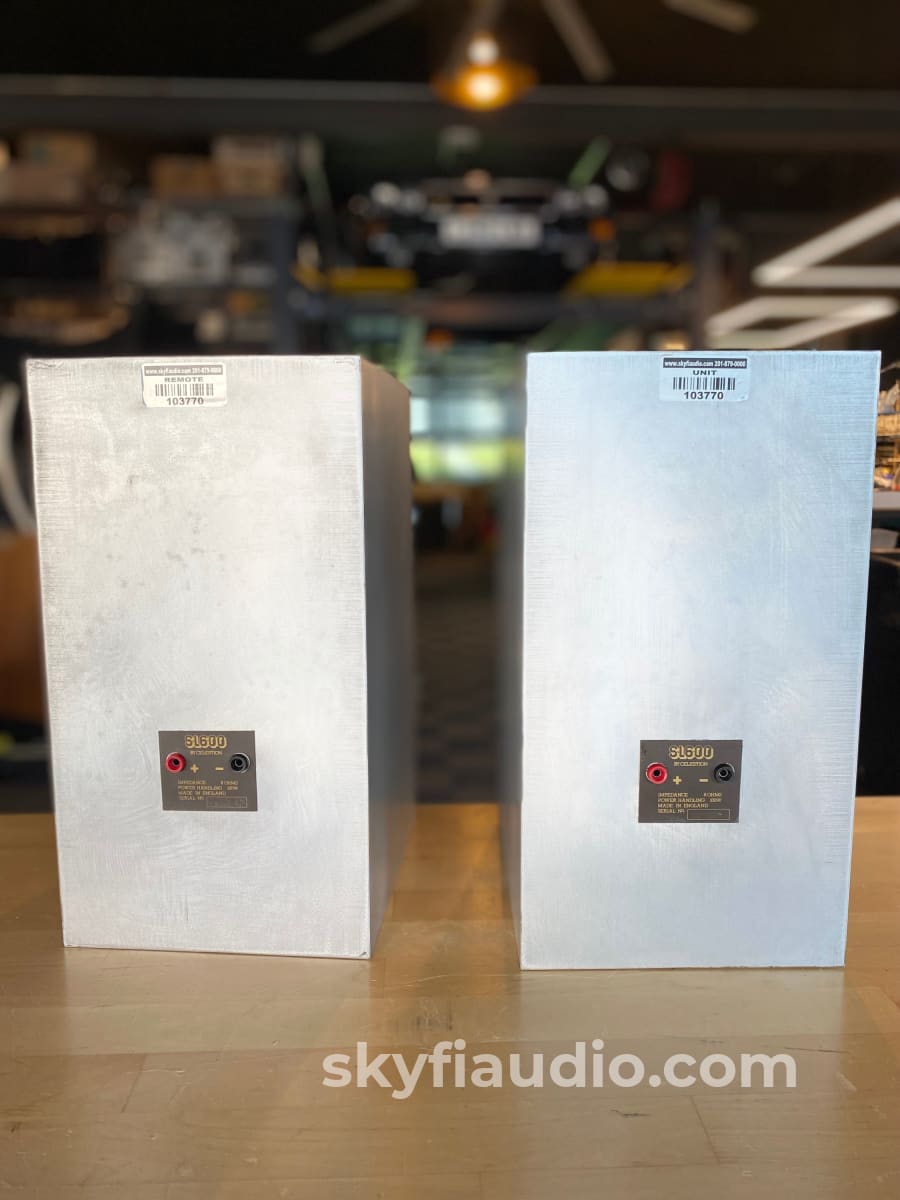 Celestion Sl600 Bookshelf Speakers - Restomod Metallic Finish