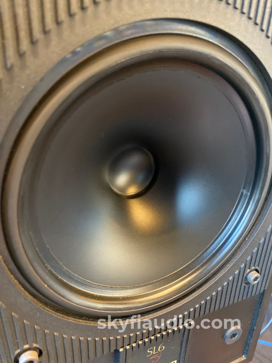 Celestion SL6si Vintage Bookshelf Speakers With Matching Stands