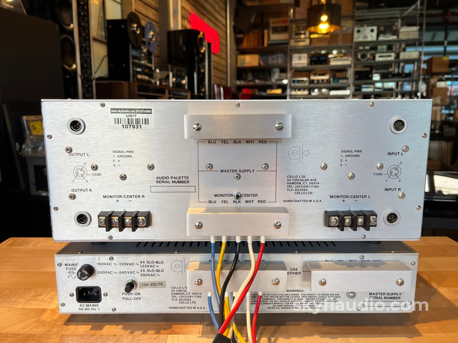 Cello Audio Palette Equalizer W/ Power Supply - Serviced - Preamplifier