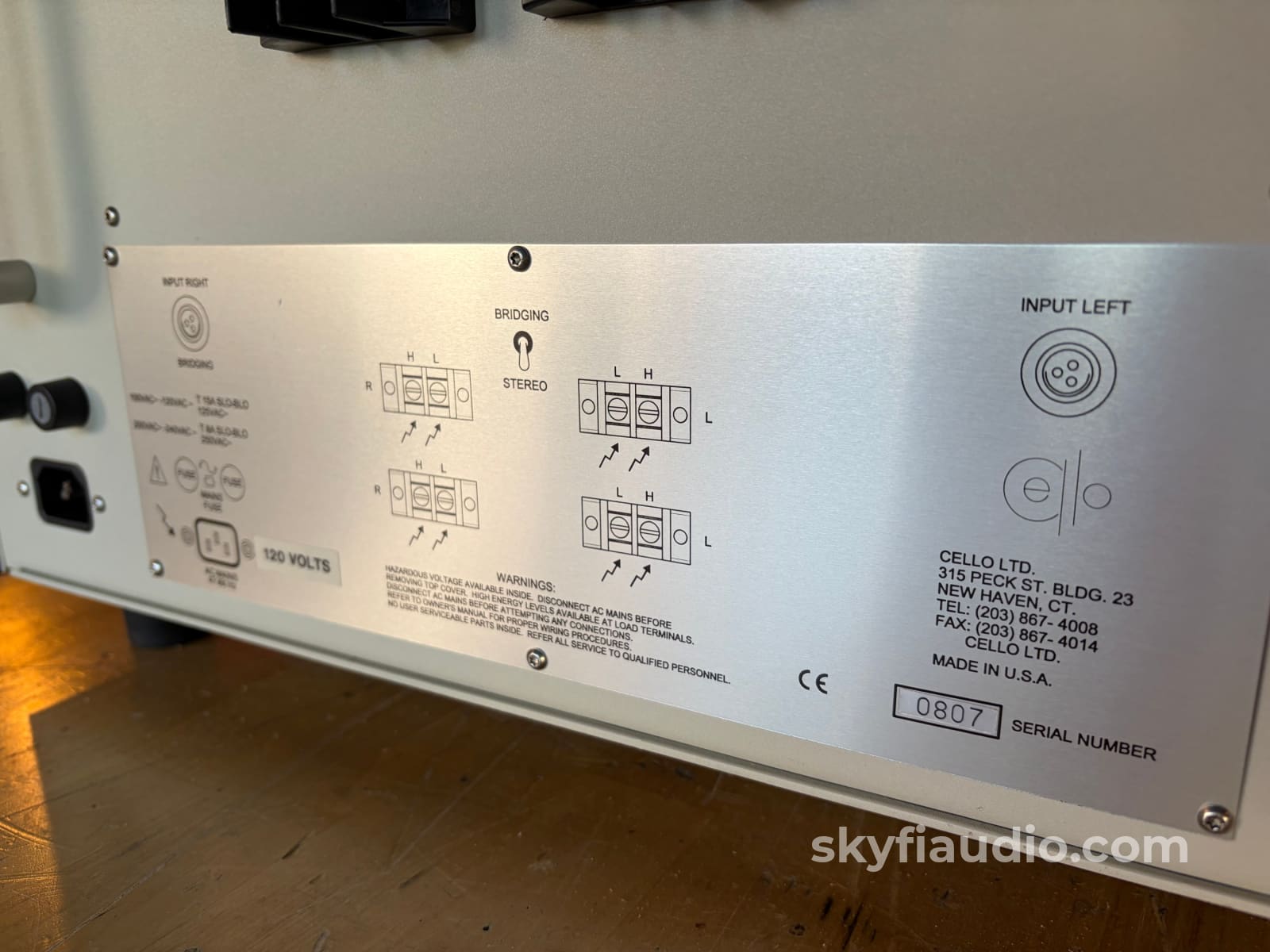 Cello Duet 350 Amplifier - Serviced Amplifier