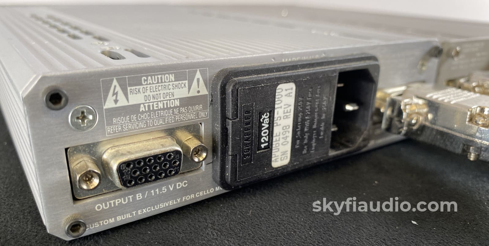 Cello Music And Film Systems Series 8.1 Dac - Rev C With Ps-1000 Power Supply Cd + Digital