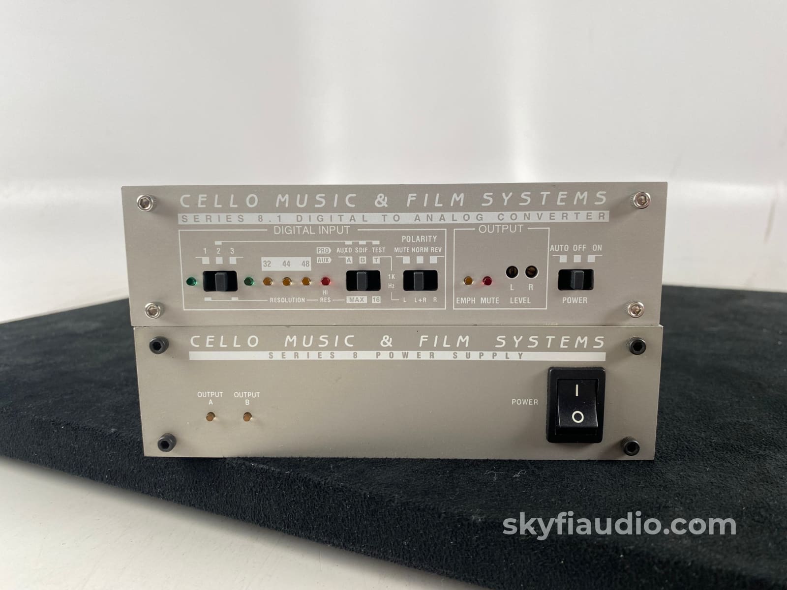 Cello Music & Film Systems Series 8.1 Dac With Power Supply Cd + Digital