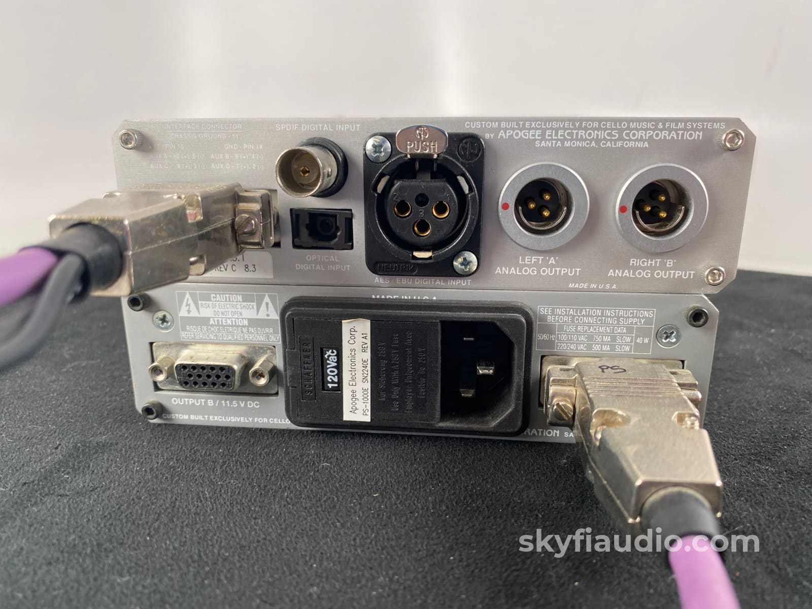 Cello Music 8.1 DA-8.1⁄PS-8 Film Systems DAC Series with Power