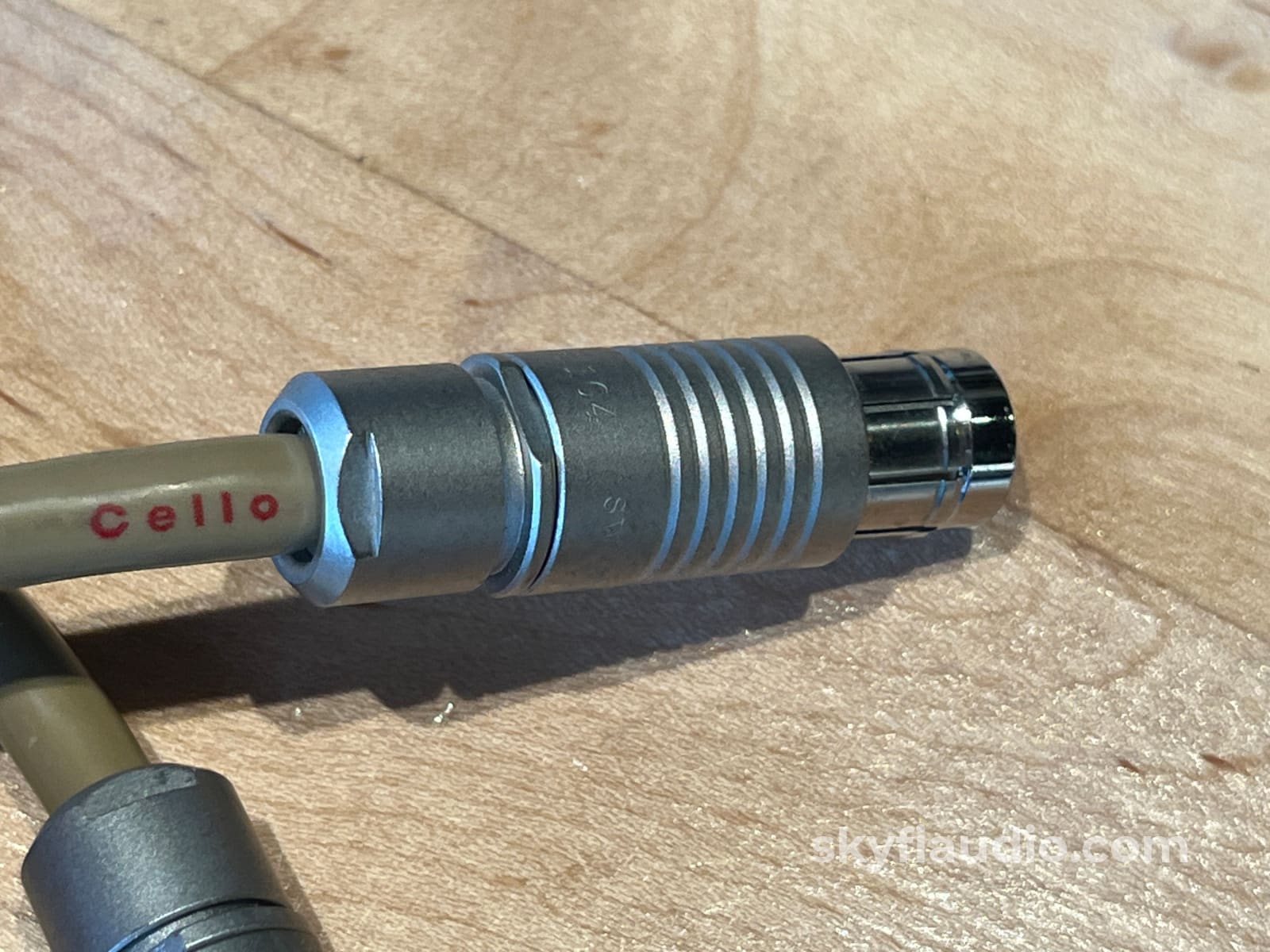 Cello Strings Female Fischer to Male XLR Dongle Pair - 10’’ Cables