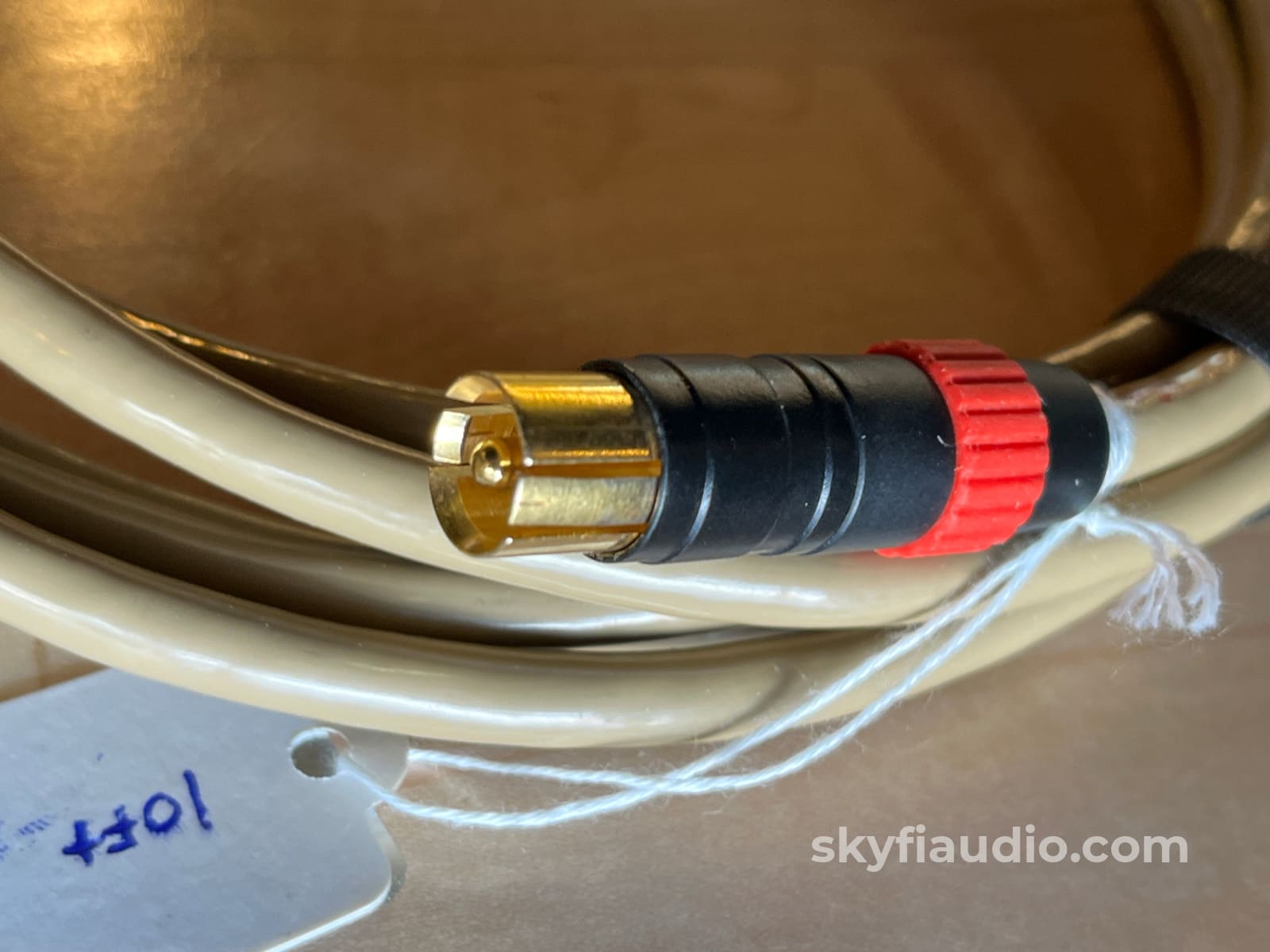 Cello Strings Female Fischer to Male RCA Audio Cable - 10ft Cables