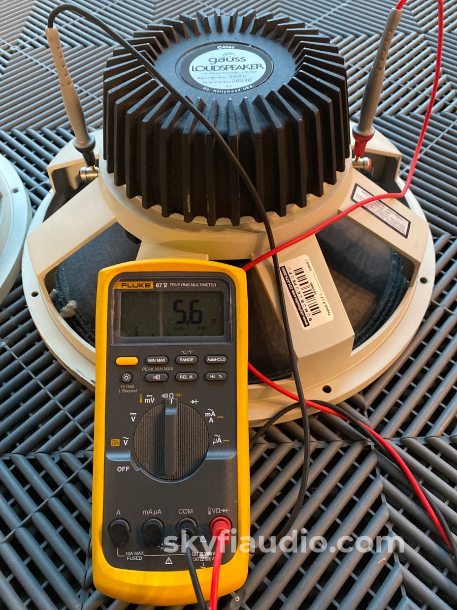 Cetec Gauss 15 Loudspeaker Drivers - 5831 Speakers