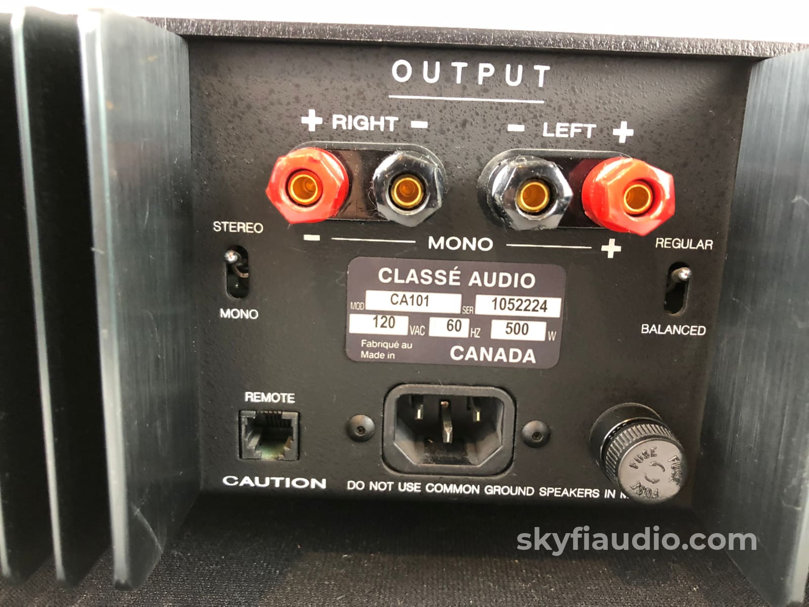 Classe Audio Ca-101 Solid State Amplifier In Two Tone Finish - Fully Tested (B)