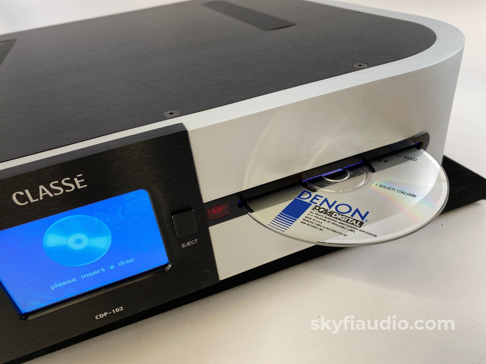 Classe Audio Cdp-102 Cd Player With Remote + Digital
