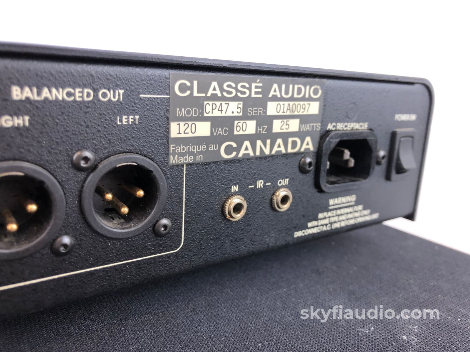 Classe Audio Cp-47.5 Line Stage Analog Preamp With Remote Preamplifier