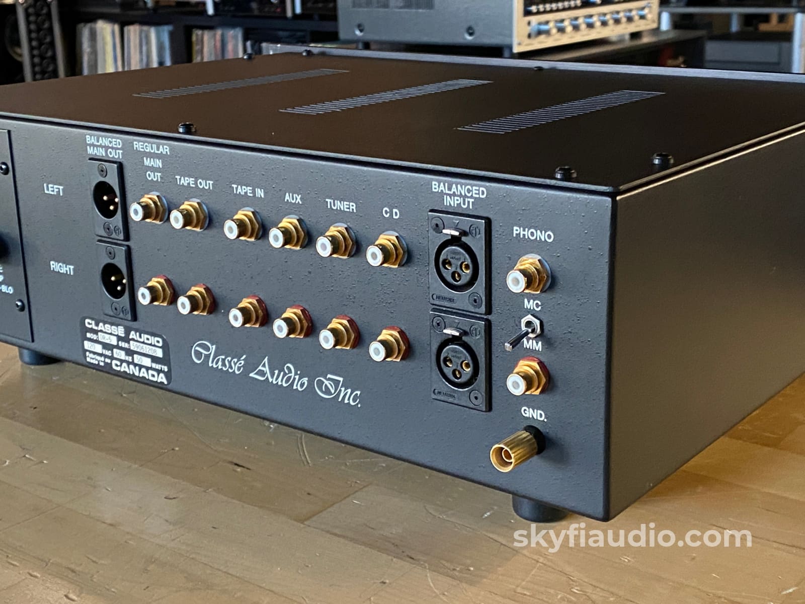 Classe Audio Dr-5 All Analogue Solid State Preamp With Phono - Serviced Preamplifier