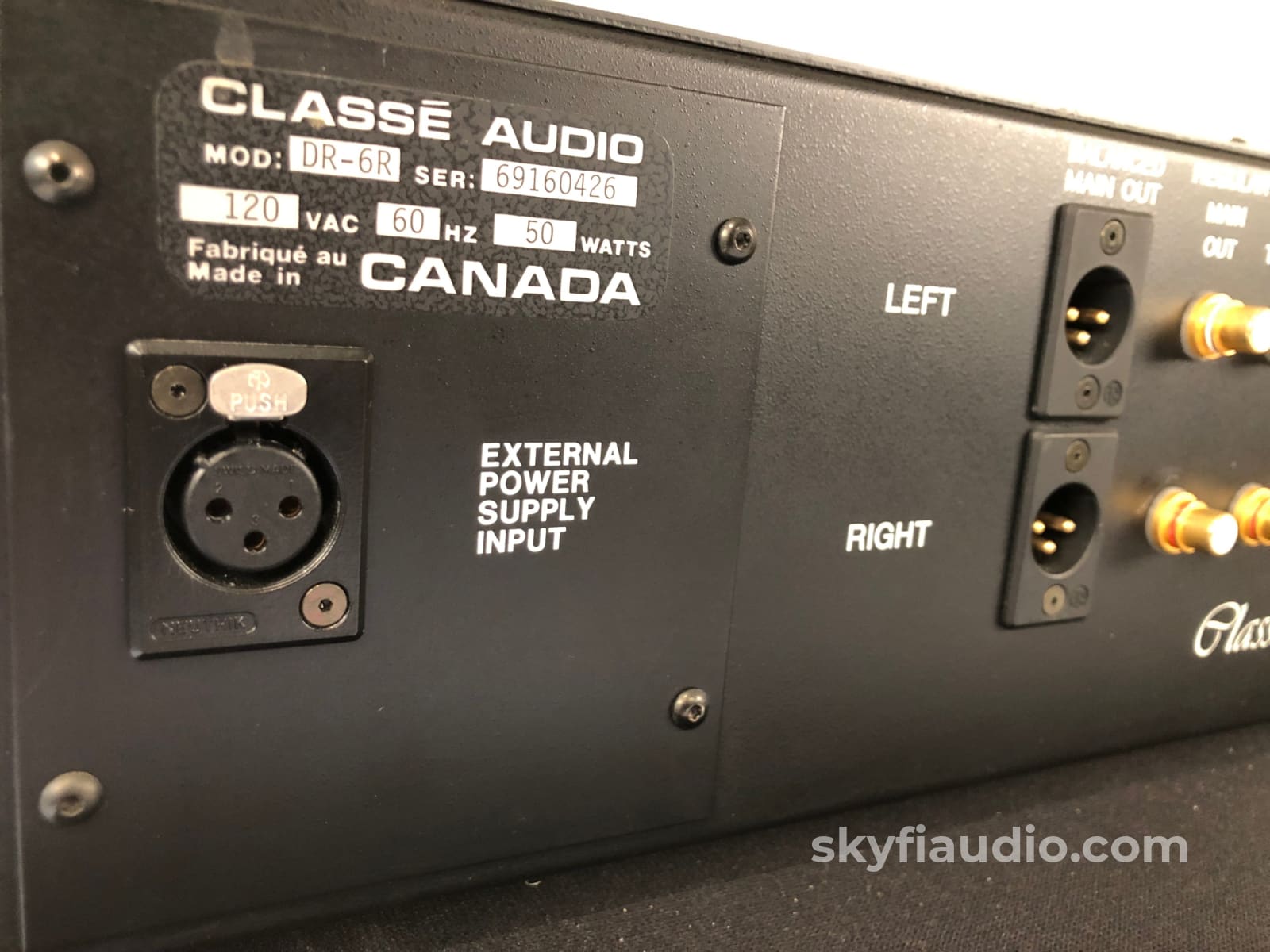 Classe Audio Dr-6-R Analog Preamp With Full Featured Phono - Complete Preamplifier