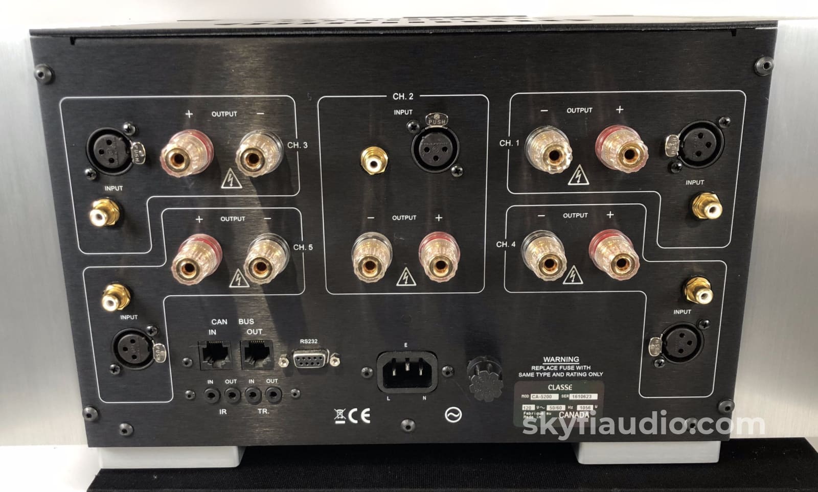 Classe Ca-5200 Home Theater Amplifier 5 X 200W