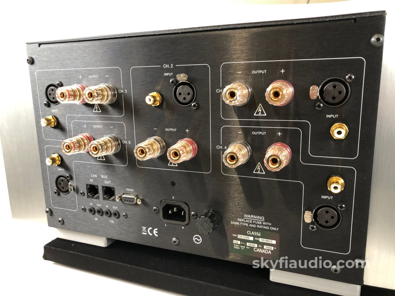 Classe Ca-5200 Home Theater Amplifier 5 X 200W