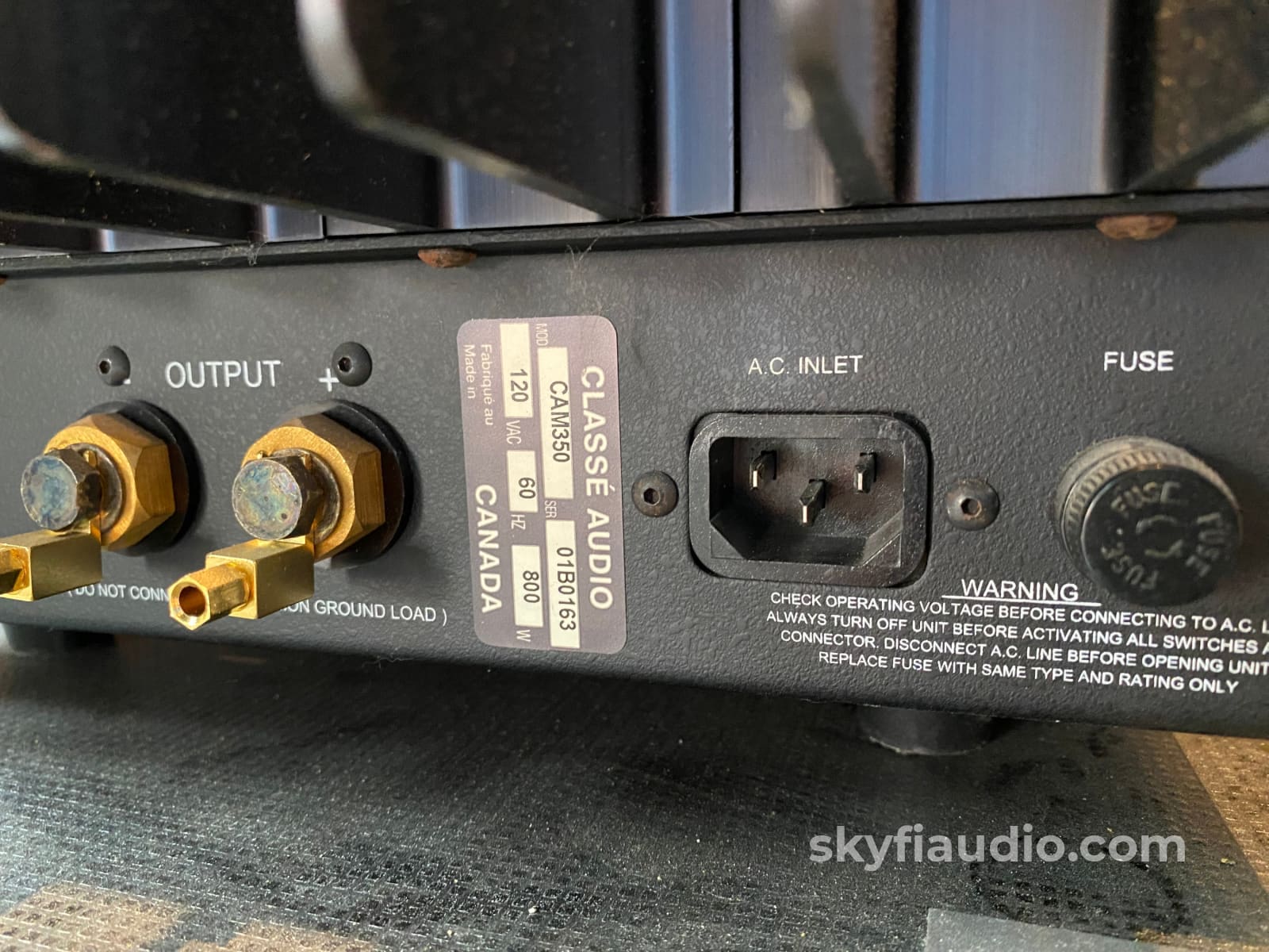 Classe Cam 350 Monoblock Amplifiers - 350W!! Amplifier