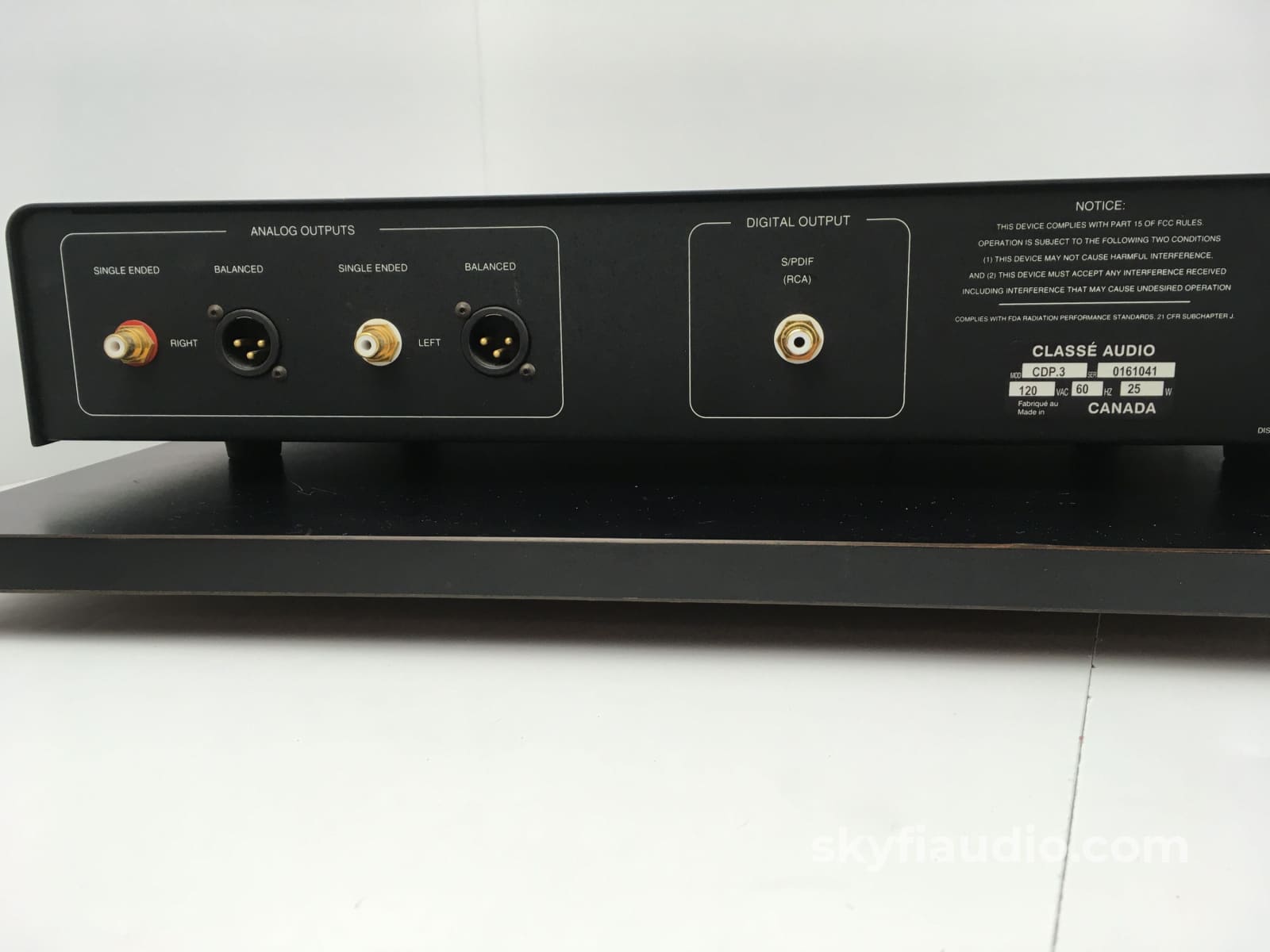 Classe Cdp-.3 Hdcd Cd Player + Digital