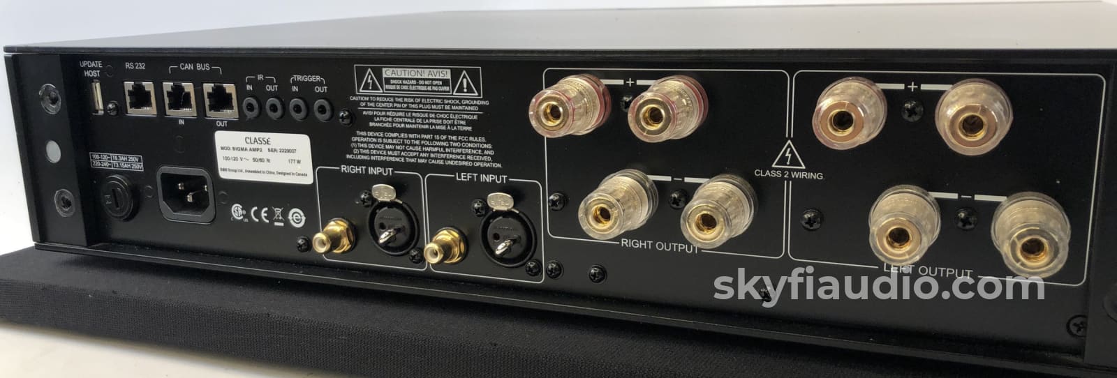 Classe Sigma Amp2 Solid State Stereo Amplifier In Box (2 Of 2)