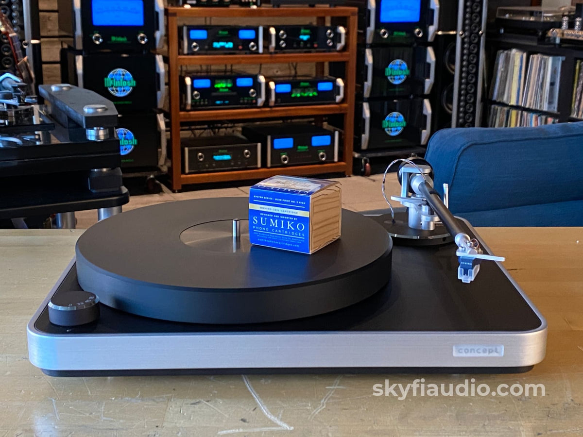 Clearaudio Concept Turntable With Upgraded Sumiko Phono Cartridge Turntable
