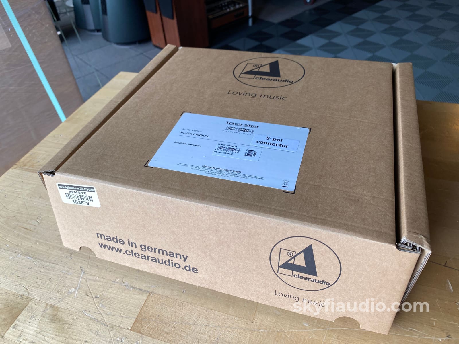 Clearaudio Satisfy Carbon Fiber (Cf) Tonearm - New In Open Box Accessory