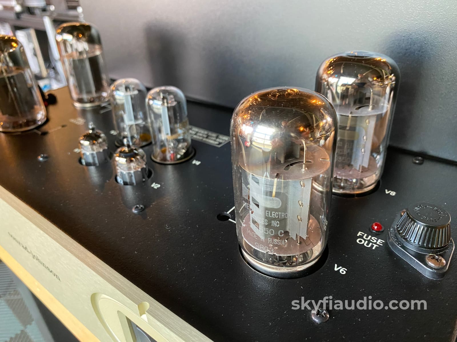 Conrad Johnson Mv-60Se (Special Edition) Tube Amplifier Fitted With 6550C Tubes