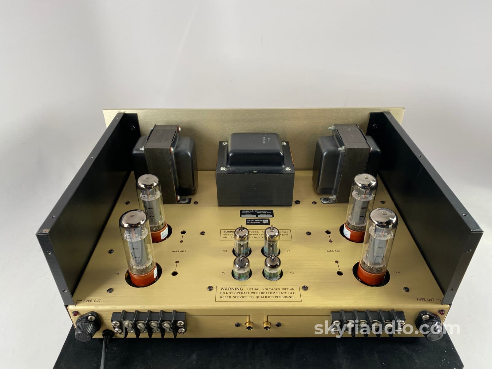 Conrad Johnson Mv52 Tube Amplifier - Factory Upgraded