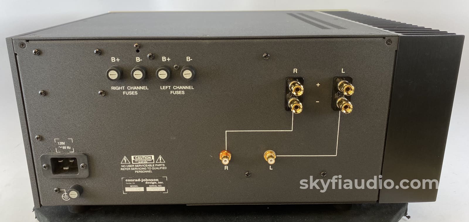 Conrad Johnson Premier 350Sa Solid State Amplifier 350 Watts!