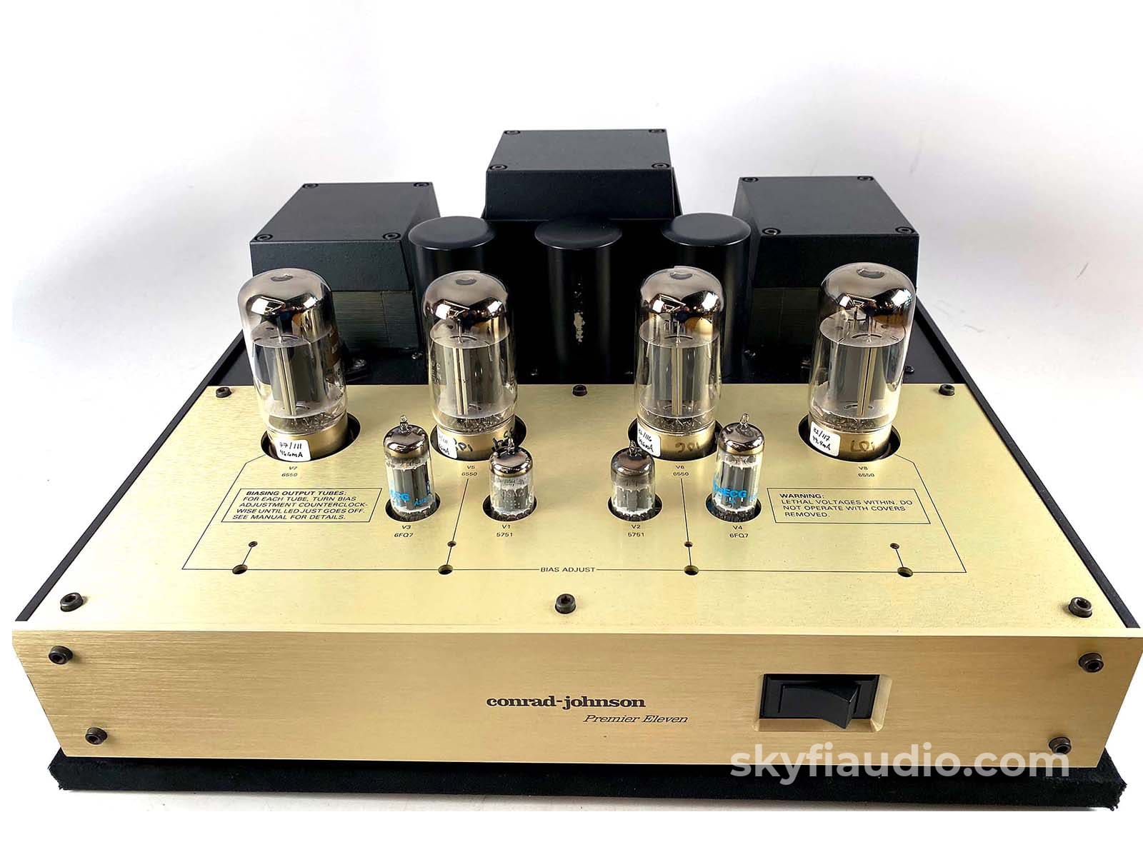 Conrad-Johnson Premier Eleven Tube Amplifier - 70Wpc