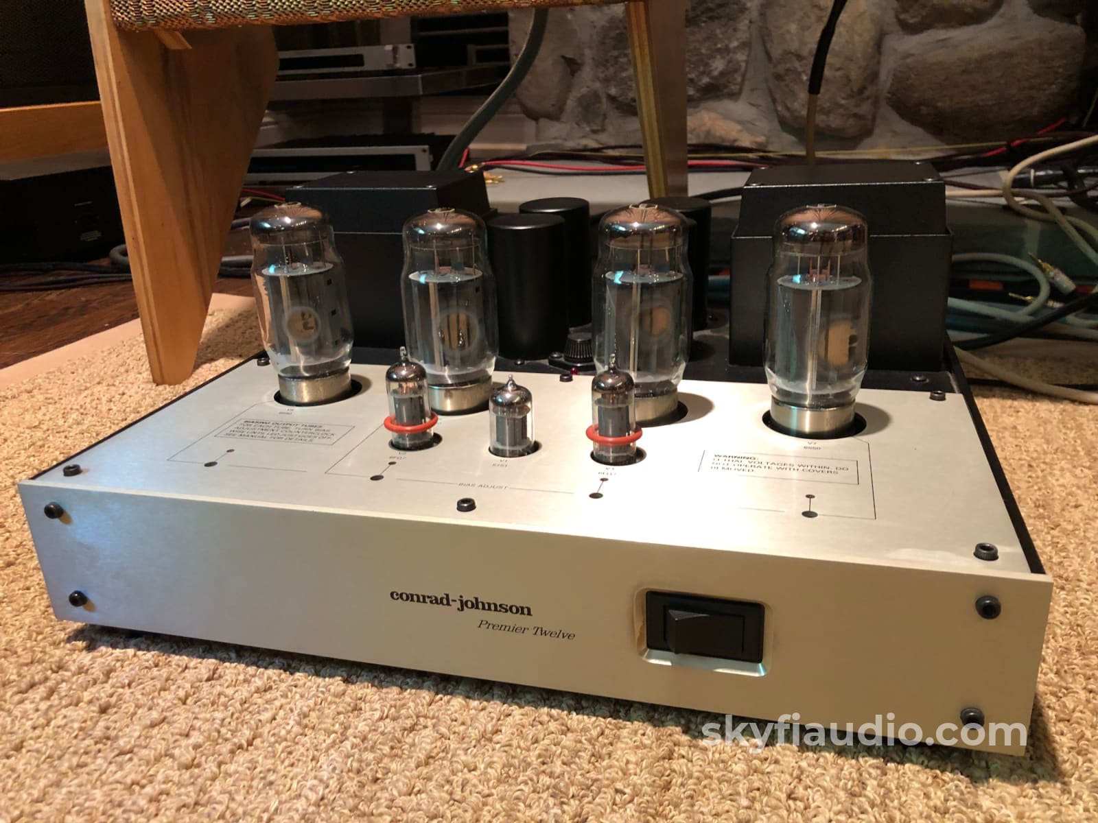 Conrad-Johnson Premier Twelve Tube Monoblock Amplifiers - With C1 Teflon Upgrade And Kt120S