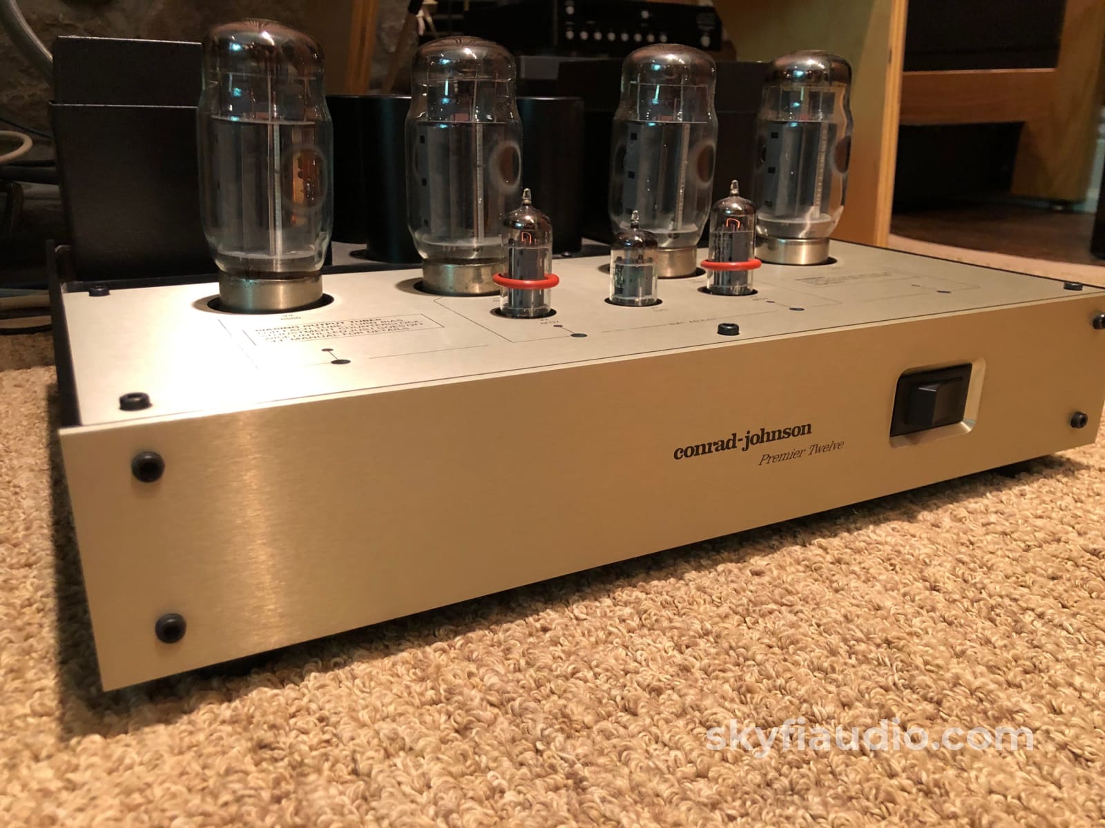 Conrad-Johnson Premier Twelve Tube Monoblock Amplifiers - With C1 Teflon Upgrade And Kt120S