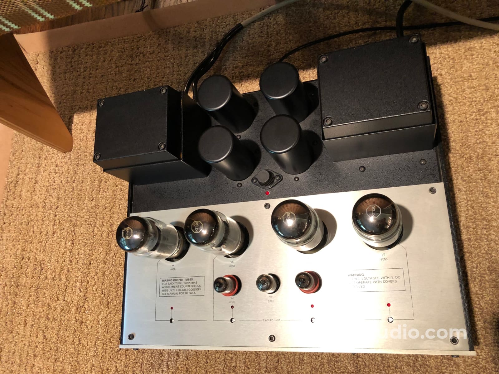 Conrad-Johnson Premier Twelve Tube Monoblock Amplifiers - With C1 Teflon Upgrade And Kt120S