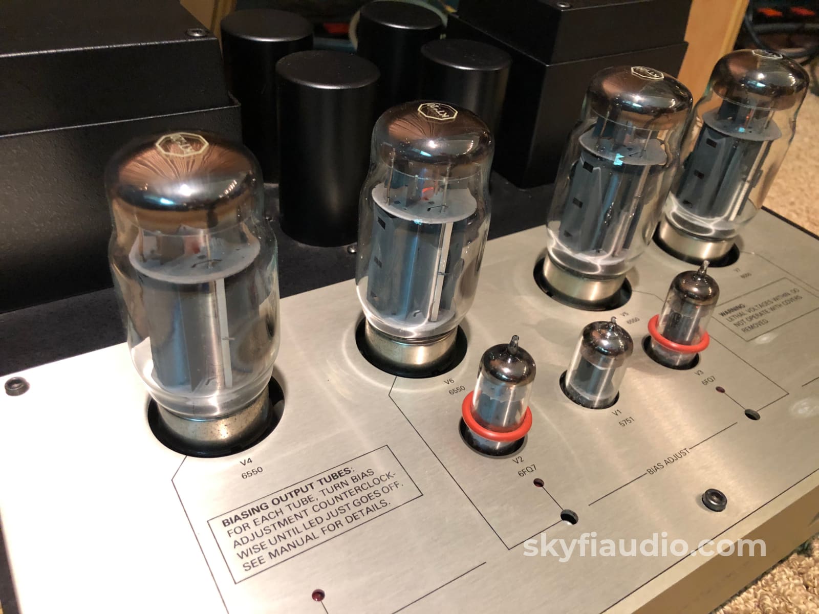 Conrad-Johnson Premier Twelve Tube Monoblock Amplifiers - With C1 Teflon Upgrade And Kt120S