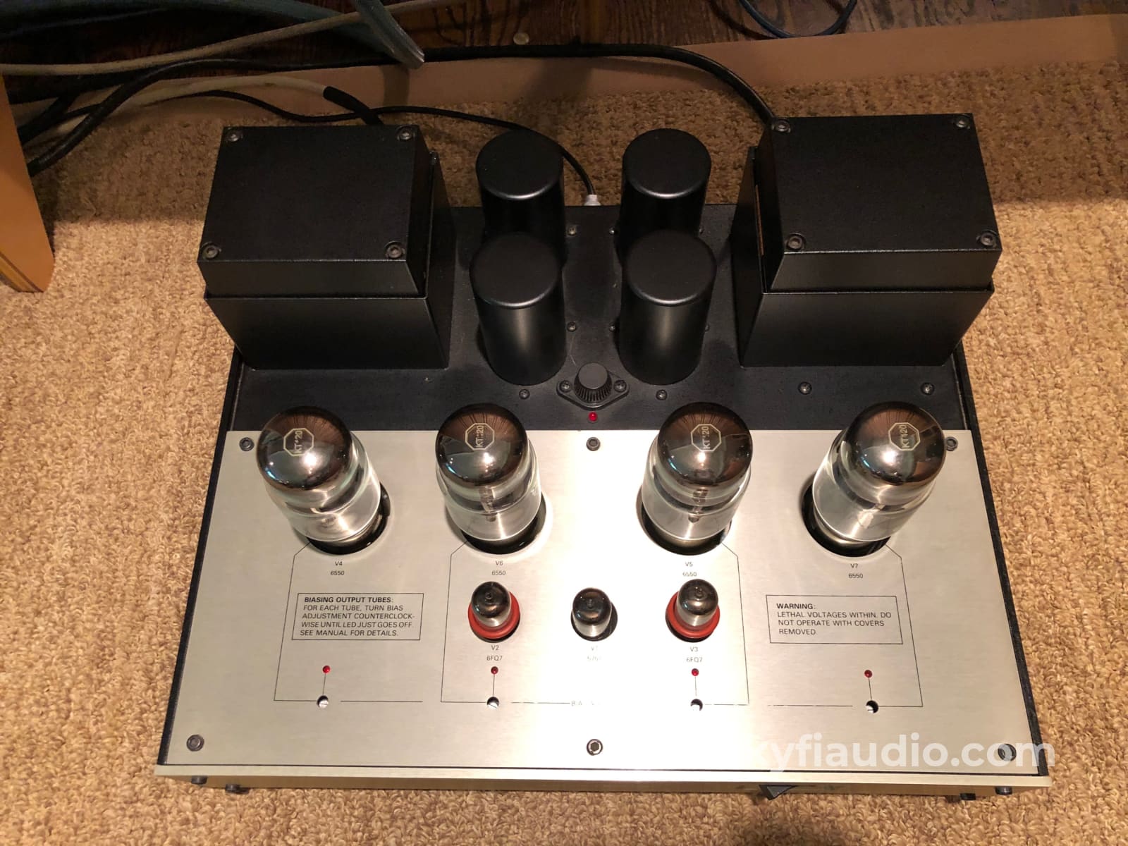 Conrad-Johnson Premier Twelve Tube Monoblock Amplifiers - With C1 Teflon Upgrade And Kt120S