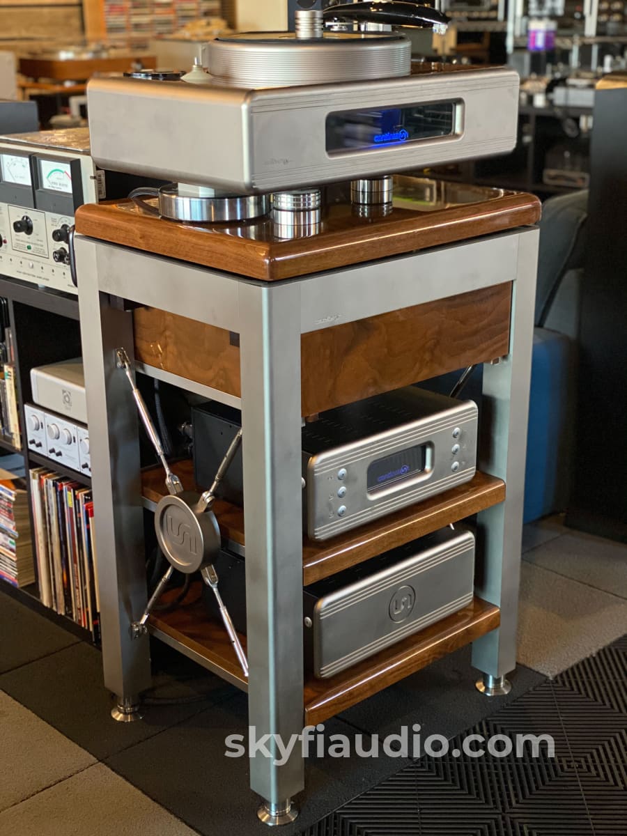 Continuum Audio Labs - Caliburn Turntable With Cobra Arm Stand And Minus K Platform