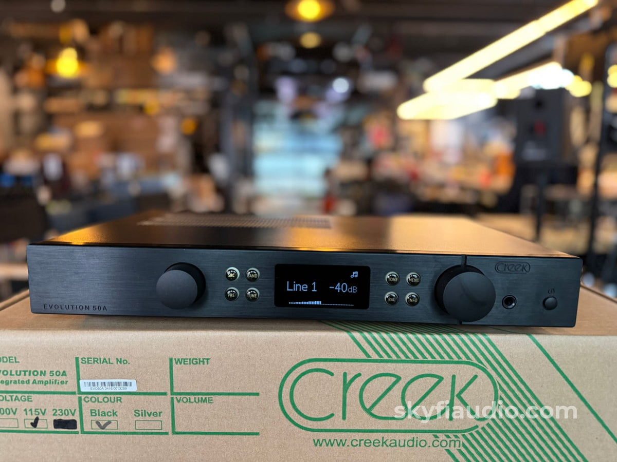 Creek Evolution 50 A Integrated Amp W/ Ruby 2 Dac Module - Complete Amplifier