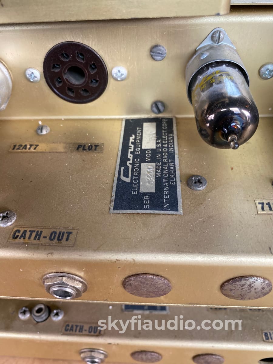 Crown 700T (712C) Vintage Tube Reel To Machine Tape Deck
